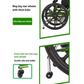 Heavy-Duty Foldable Upright Electric Wheelchair with 500W Motor