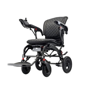 Foldable Electric Wheelchair, 10Ah Portable Electric Wheelchair, Powerful Motor, Lightweight Wheelchair