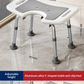 Adjustable Aviation Aluminum Japanese Ofuro Shower Stool