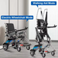 Electric Standing Wheelchair with Automatic Lift for Disabled Users