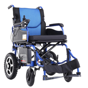 Electric wheelchair with lithium battery, multi-function intelligent control, fully automatic folding, lightweight and portable