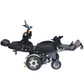 Electric Power Wheelchair with Reclining and Standing Functions for Adults