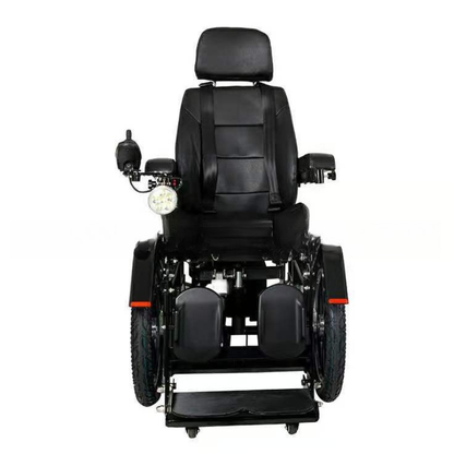 Electric standing wheelchair can lie down flat, stand up and lift feet wheelchair Intelligent disabled scooter