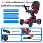 Lightweight Folding Intelligent Electric Wheelchair with Lithium Battery