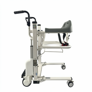 Electric Patient Lift & Transfer Chair with Commode – 265 lb Capacity