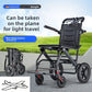 Wheelchair folding light portable travel ultra light simple small trolley disabled the elderly can fly air plane