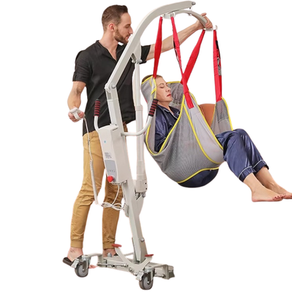 Electric Patient Lift Transfer Chair with Sling for Home Care
