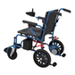 Foldable Carbon Steel Dual Motor Electric Wheelchair for Elderly