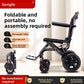 Wheelchair folding light portable travel ultra light simple small trolley disabled the elderly can fly air plane