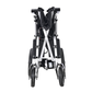 Folding Carbon Steel Electric Wheelchair with Dual 250W Motors