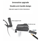 4 Wheels  Upright Walker Stand Up Folding Rollator Seat Padded Armrest