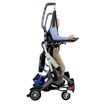 Intelligent Electric Standing Wheelchair and Rehabilitation Walking Robot