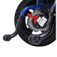 Electric wheelchair with lithium battery, multi-function intelligent control, fully automatic folding, lightweight and portable