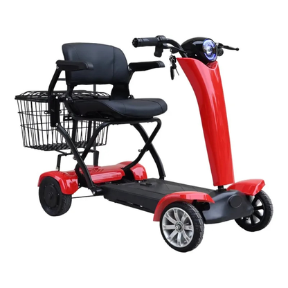 Folding 4-Wheel Electric Mobility Scooter for Adults