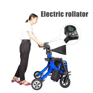 Portable Lightweight Electric Walking Rollator for Elderly