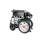 Folding Adjustable Electric Wheelchair with High Back and Steel Frame
