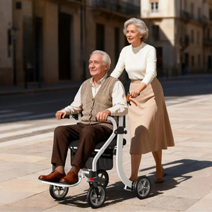 5-in-1 Electric Mobility Walker and Wheelchair