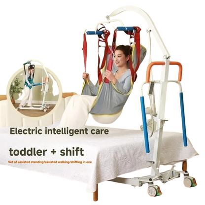 Electric Patient Lift Walker and Rehabilitation Stand Up Assist for Elderly