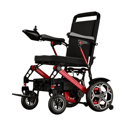 Ultra-Light Foldable Electric Wheelchair with 12A Lithium Battery
