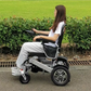 2026 Foldable Airline Approved Electric Wheelchair with 500W Dual Motors