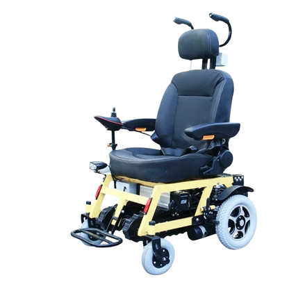 Automatic Stair-Climbing Electric Wheelchair for Elderly and Disabled