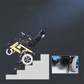 Automatic Stair-Climbing Electric Wheelchair for Elderly and Disabled