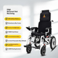 Electric wheelchair Intelligent automatic high backrest can lie down the elderly disabled lightweight multi-functional scooter