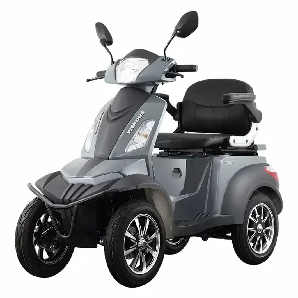 500W 4-Wheel Folding Electric Mobility Scooter with 31-Mile Range