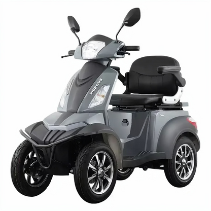 500W 4-Wheel Folding Electric Mobility Scooter with 31-Mile Range