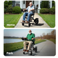 Electric Wheelchair for Adults - Lightweight, Foldable, Portable, All-Terrain, Motorized, Max Weight Capacity 300Lbs