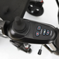 Folding Adjustable Electric Wheelchair with High Back and Steel Frame