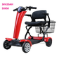 Folding 4-Wheel Electric Mobility Scooter for Adults