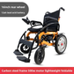 Lightweight Folding Electric Wheelchair for Elderly and Disabled