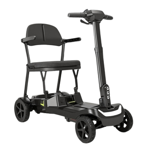 4 Wheel Portable Lightweight Electric Mobility Scooter for Elder Travel All Terrains Ultra Light 16kg Easy Fold Mobility Scooter