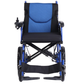 Electric wheelchair with lithium battery, multi-function intelligent control, fully automatic folding, lightweight and portable