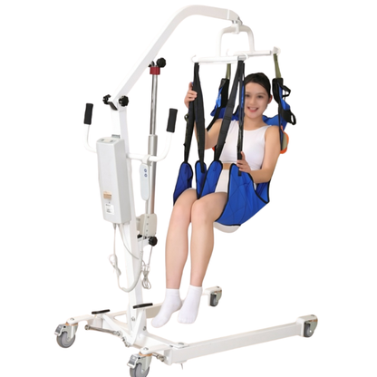Electric Patient Lift and Assisted Walking Therapy Device