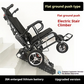Portable Folding Electric Stair Climbing Wheelchair for Elderly