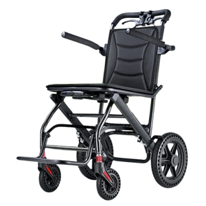 Wheelchair folding light portable travel ultra light simple small trolley disabled the elderly can fly air plane