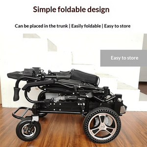 Portable Folding Electric Stair Climbing Wheelchair for Elderly