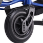 Electric wheelchair with lithium battery, multi-function intelligent control, fully automatic folding, lightweight and portable