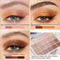 20-Color Nude Eyeshadow Palette, Neutral Earth Tones, Soft Powder, Waterproof Long-Lasting Eye Makeup