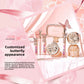 9-Piece Makeup Gift Set with Cushion BB Cream, Concealer, Lipstick, Eyeshadow Palette, Setting Powder & Eye Makeup