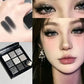 2-Piece Eyeshadow Palette Set, 9 Colors Each, Chocolate Brown and Smoky Shades, Matte, Shimmer and Glitter Finishes