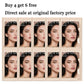 Face Makeup Set, Natural Shades, Radiant Finish, Long-Lasting Daily Wear