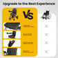 Lightweight Foldable Electric All-Terrain Wheelchair with 400W Motor, 330 lbs Capacity