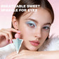 3-Color Glitter Liquid Eyeshadow Set, Shimmer Metallic Eye Makeup & Highlighter