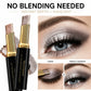 6-Piece Two-Tone Gradient Eyeshadow Stick Set, Matte and Shimmer Waterproof Eye Makeup Crayons