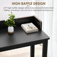 71-Inch Queen/Full Size Overbed Table with Wheels, Mobile Rolling Laptop Computer Desk with Heavy-Duty Metal Frame for Bedroom