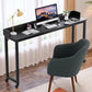 71-Inch Queen/Full Size Overbed Table with Wheels, Mobile Rolling Laptop Computer Desk with Heavy-Duty Metal Frame for Bedroom