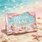 Ocean Seashell-Themed Eyeshadow Palette with Matte, Shimmer and Glitter Shades